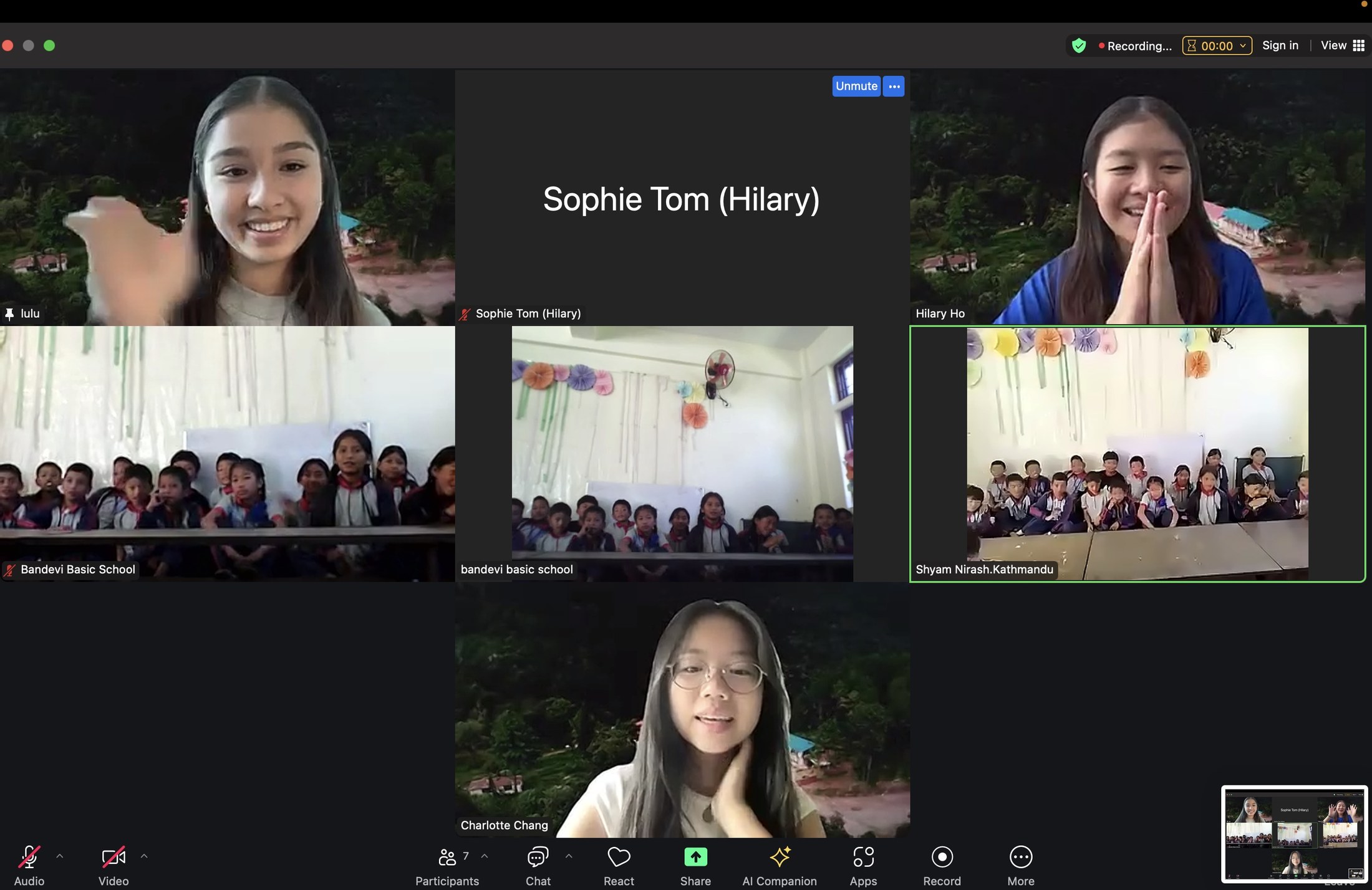 Online English teaching and learning shown in the ConnectEd programme introduction